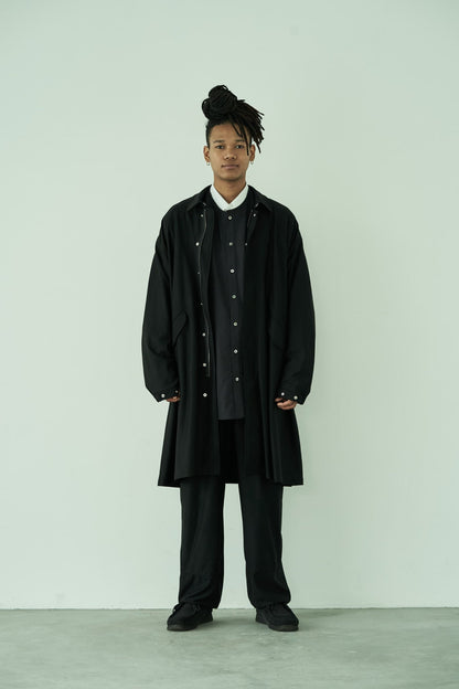 THE DAY × KANEMASA KNITTING MILITARY COAT