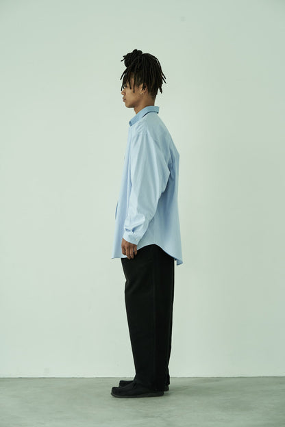 BRITISH MOLESKIN 2 TUCK WIDE PANTS