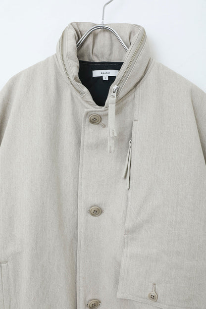 STAND COLLAR PADDED BLOUSON