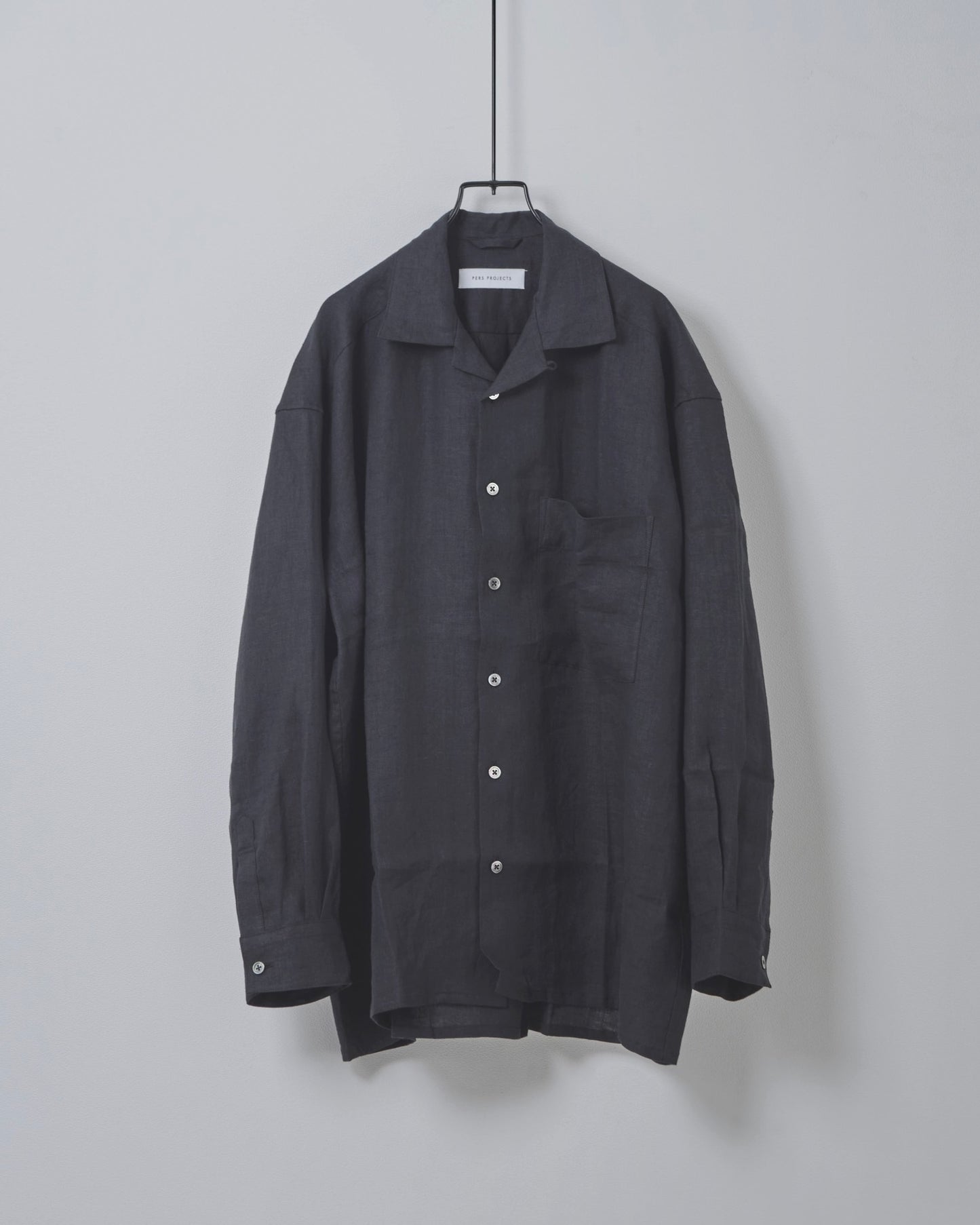 VICTOR L/S WIDE FIT SHIRTS “SOLID”