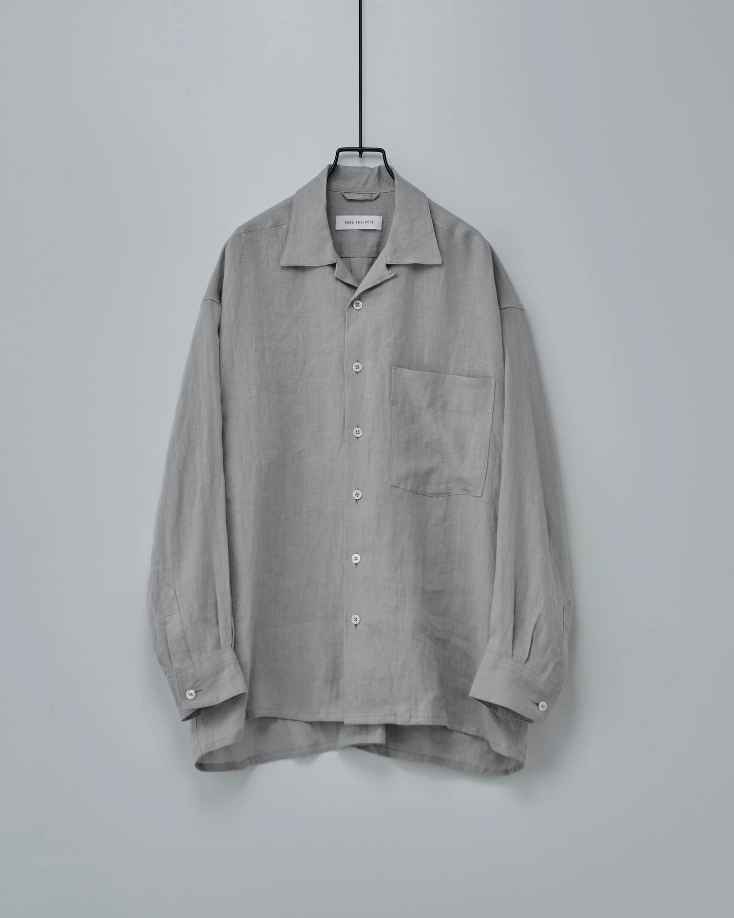 VICTOR L/S WIDE FIT SHIRTS “SOLID”