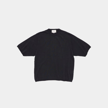 COTTON LINEN S/S KNIT TEE