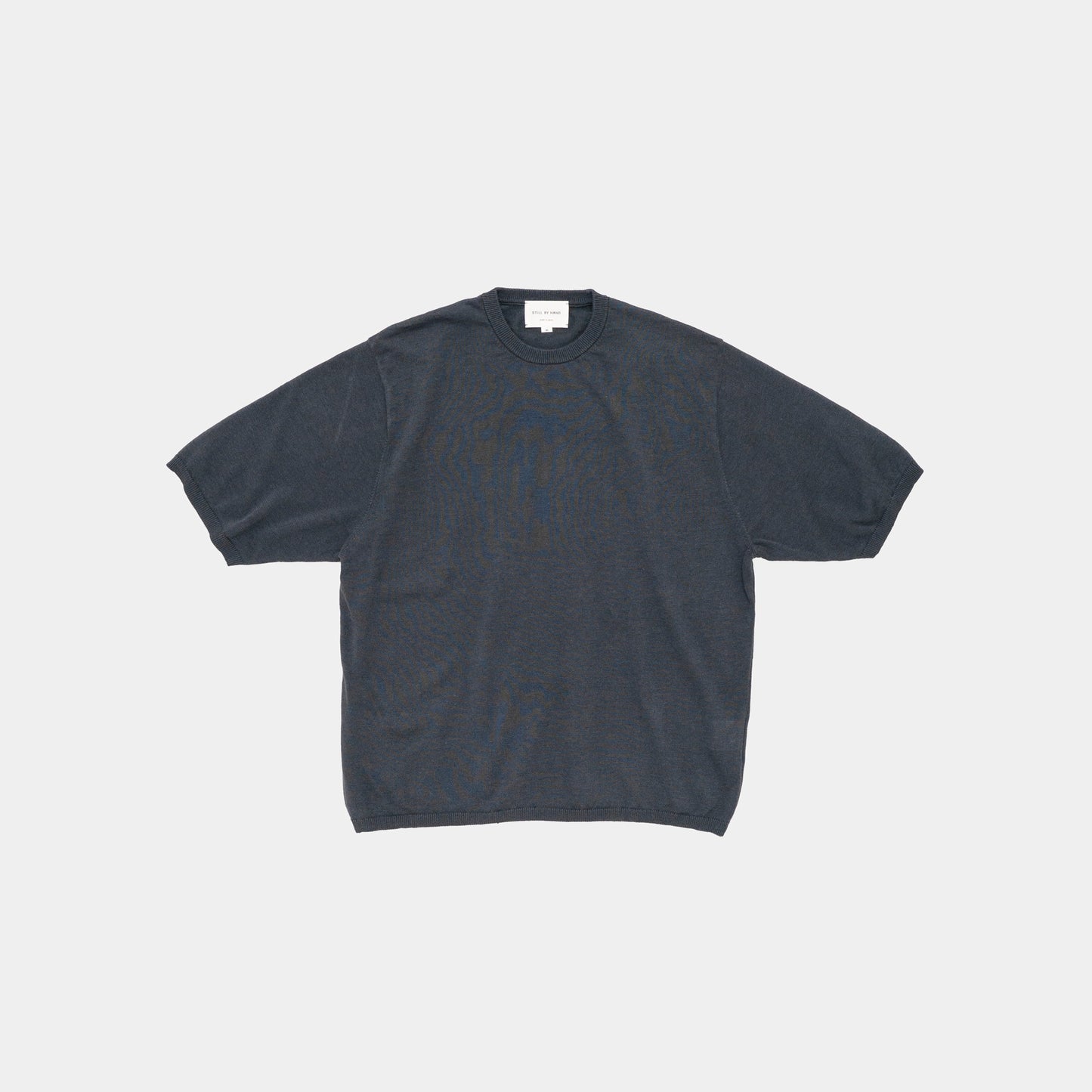 COTTON LINEN S/S KNIT TEE