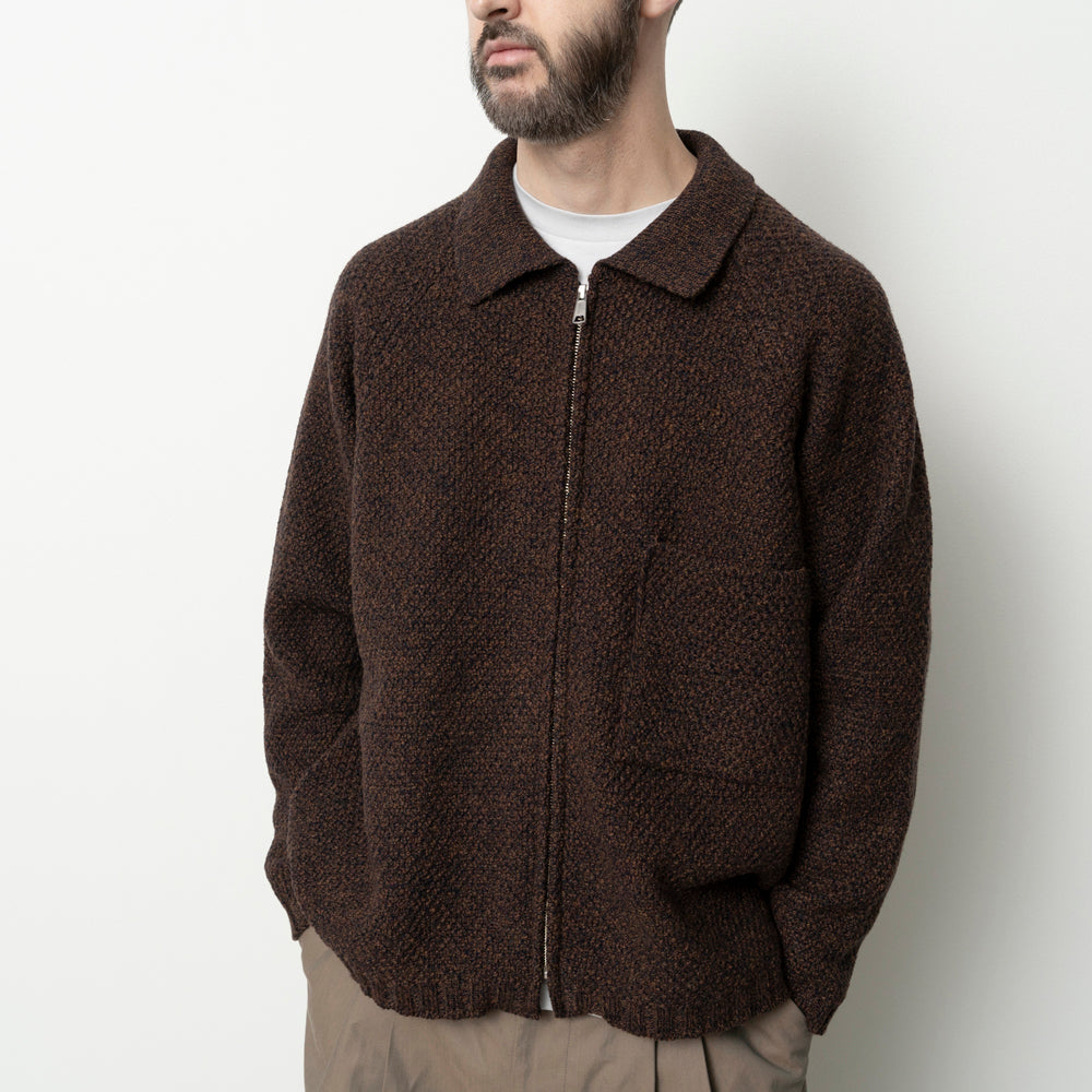 5G KNITTED BLOUSON