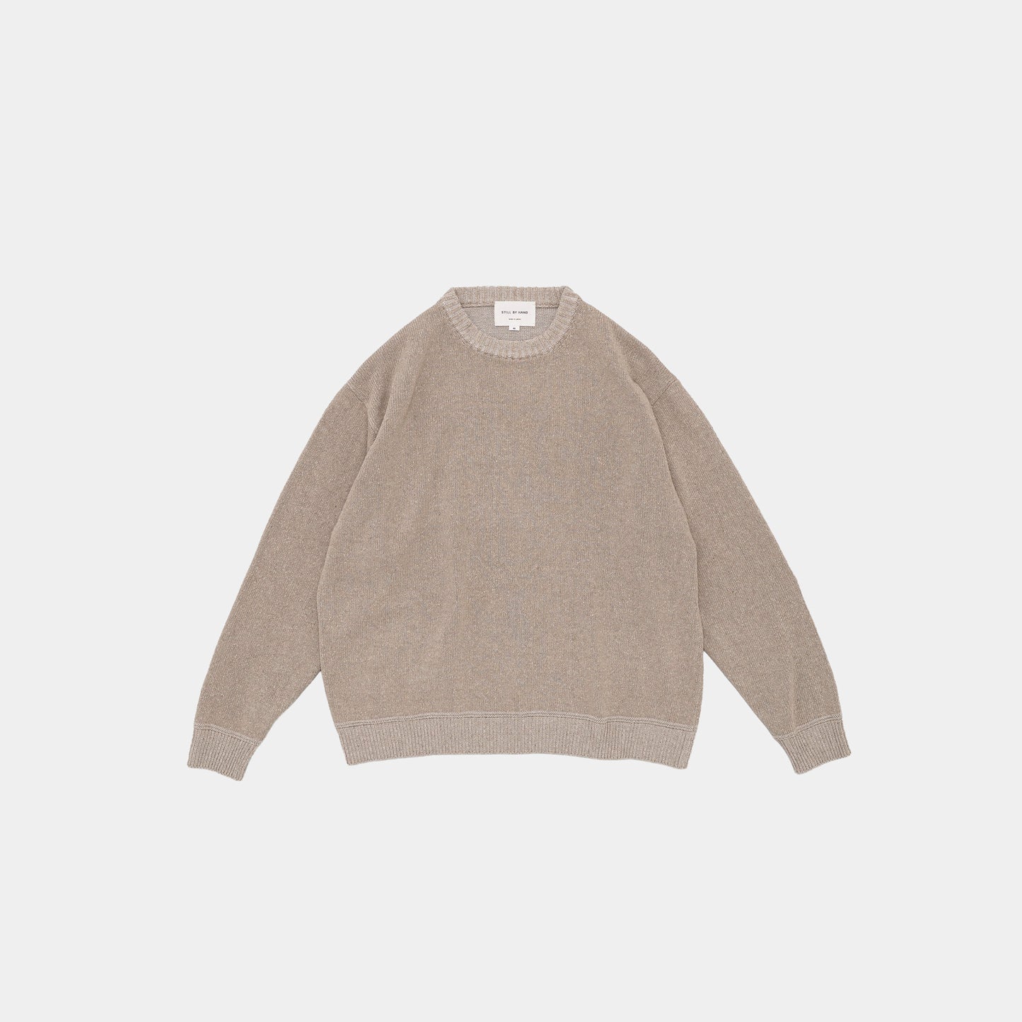 SILK COTTON PULLOVER KNIT