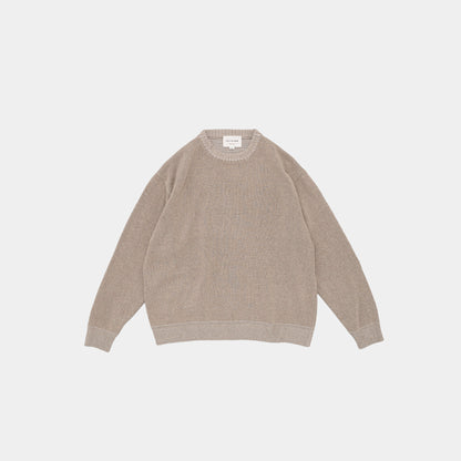 SILK COTTON PULLOVER KNIT