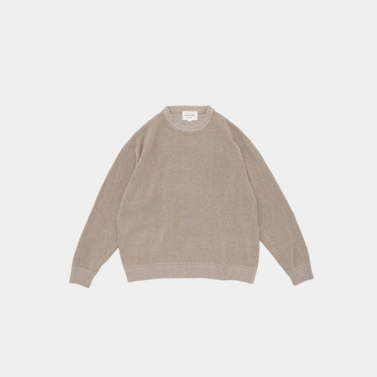 SILK COTTON PULLOVER KNIT