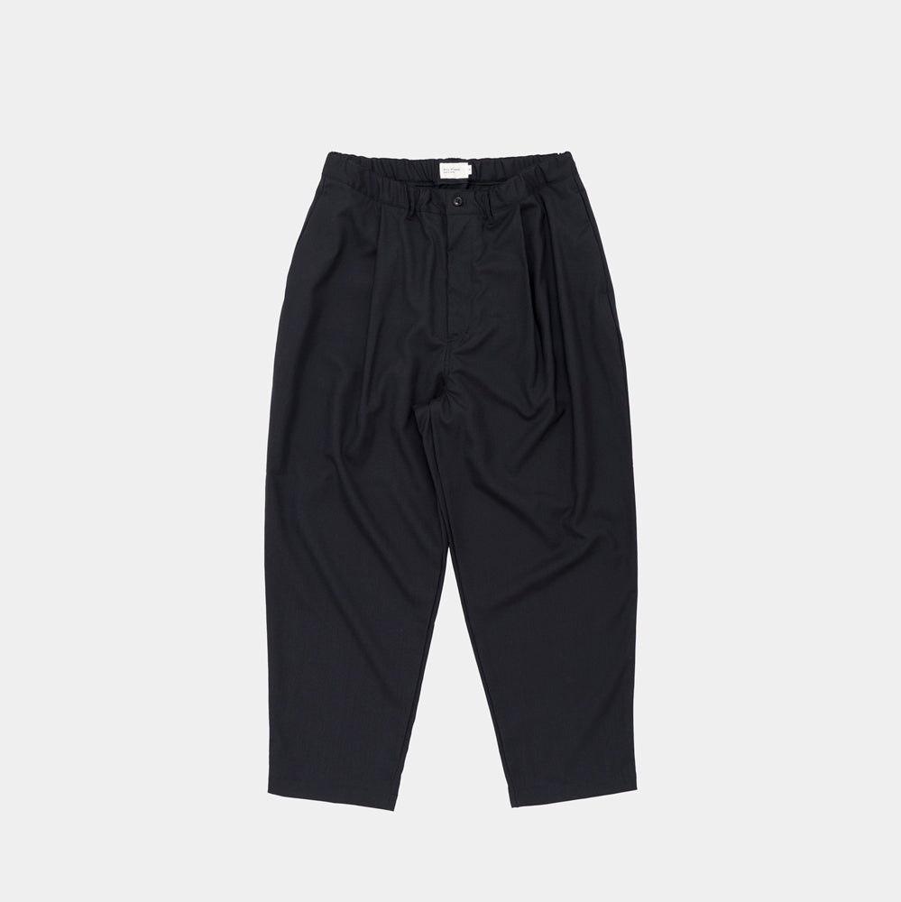 SUMMER WOOL WIDE PANTS