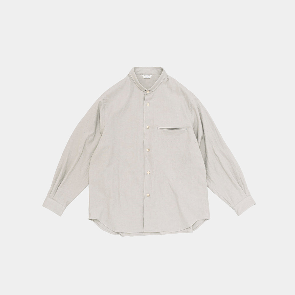 SILK NEP TWILL SHIRT