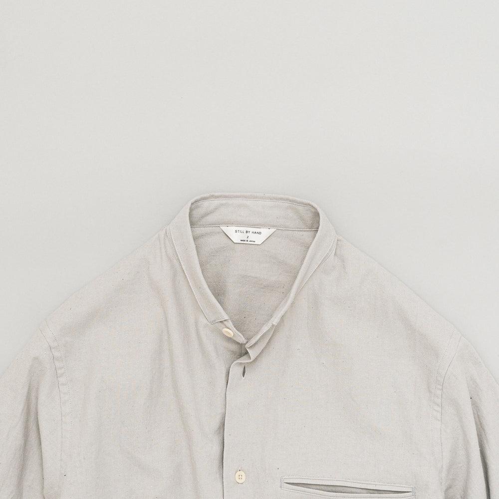 SILK NEP TWILL SHIRT