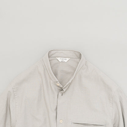 SILK NEP TWILL SHIRT