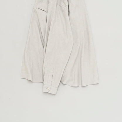 SILK NEP TWILL SHIRT