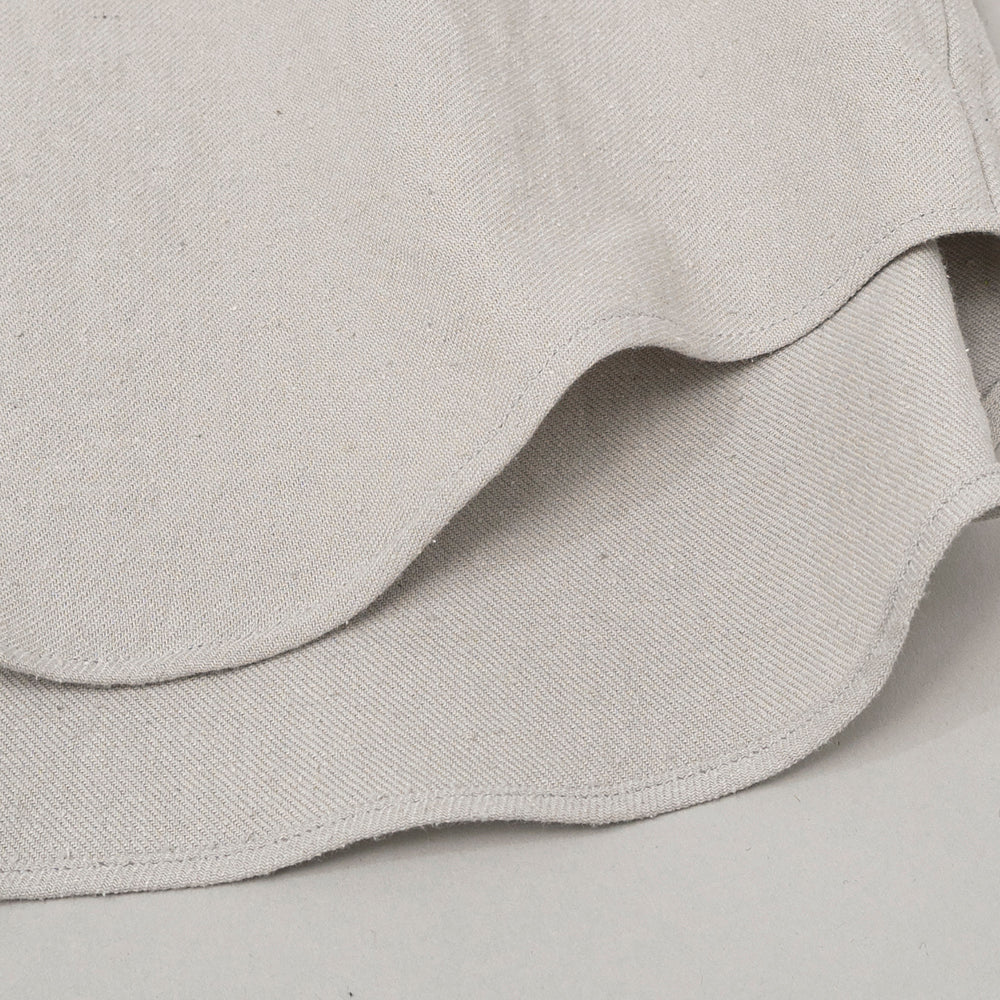SILK NEP TWILL SHIRT