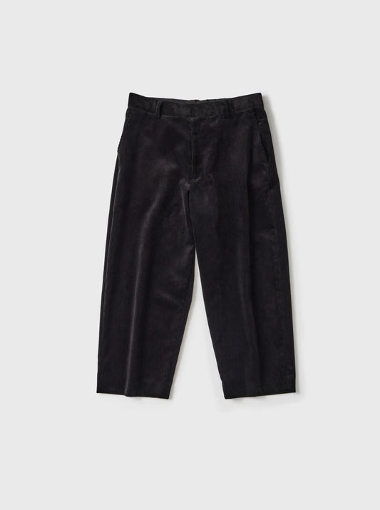 BRITISH CORDUROY TUCK WIDE PANTS