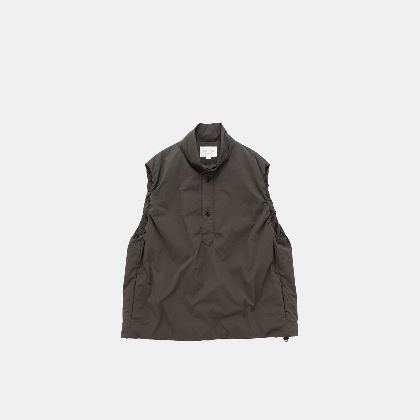 NYLON PULLOVER PUFF VEST