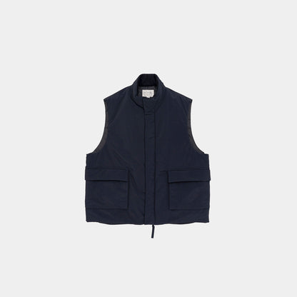 STAND COLLAR PADDED VEST