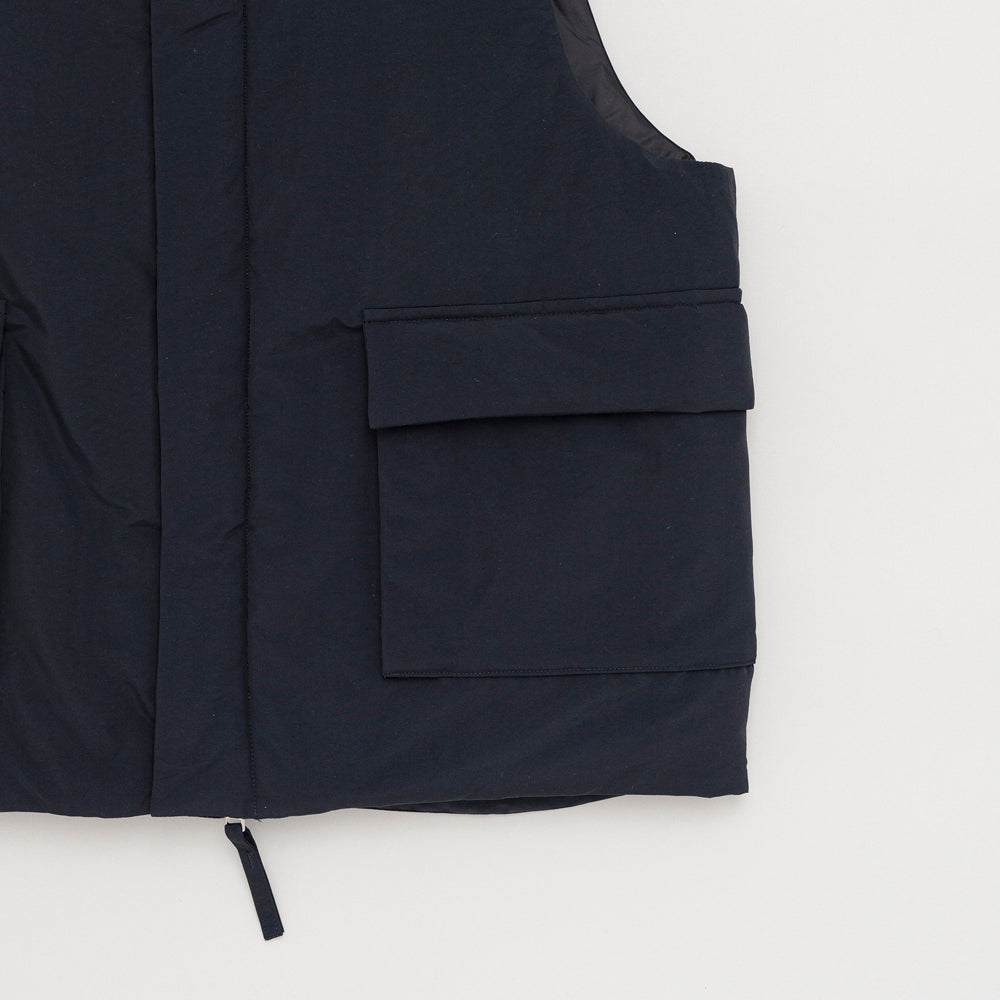 STAND COLLAR PADDED VEST