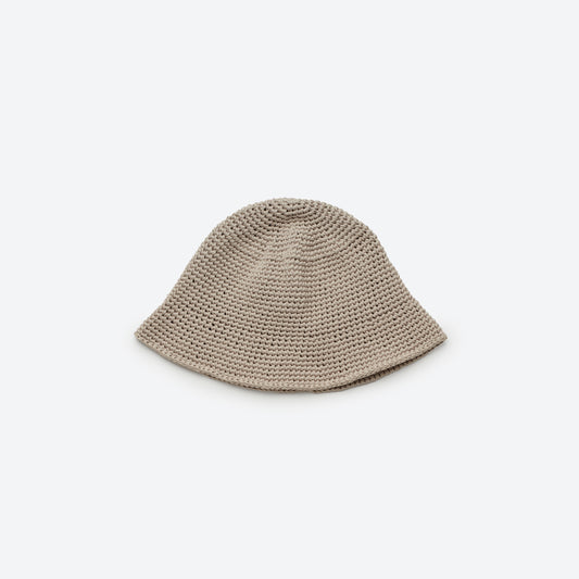 POLY HAND KNIT BUCKET HAT