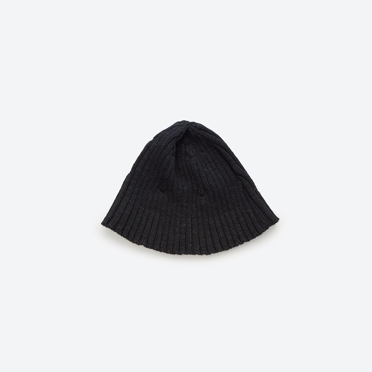 WOOL POLY LINEN BELL BEANIE