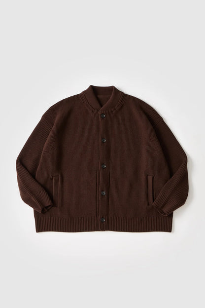 【予約商品】MERINO WOOL KNIT BLOUSON