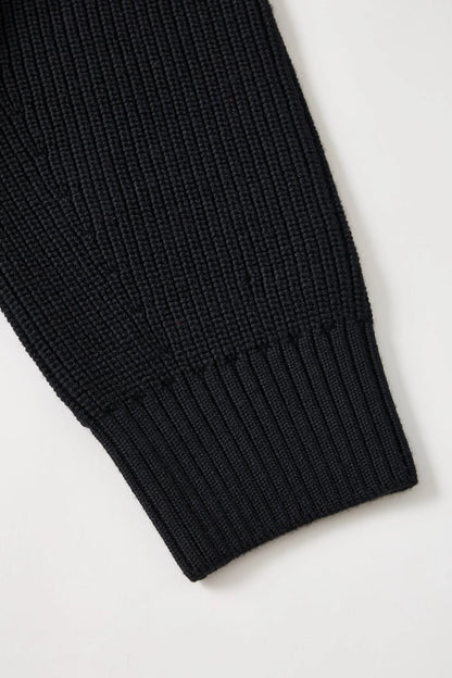 【予約商品】MERINO WOOL KNIT BLOUSON
