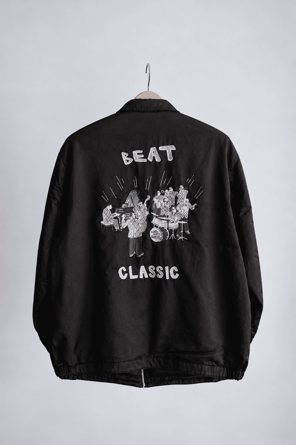SATCHEL MOUTH ORCHESTRA REVERSIBLE ZIP UP JACKET