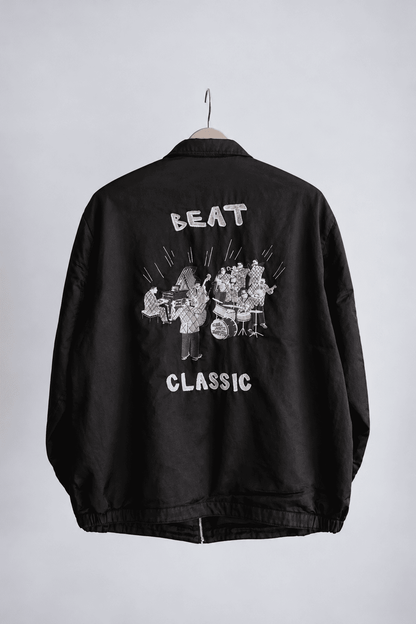 SATCHEL MOUTH ORCHESTRA REVERSIBLE ZIP UP JACKET