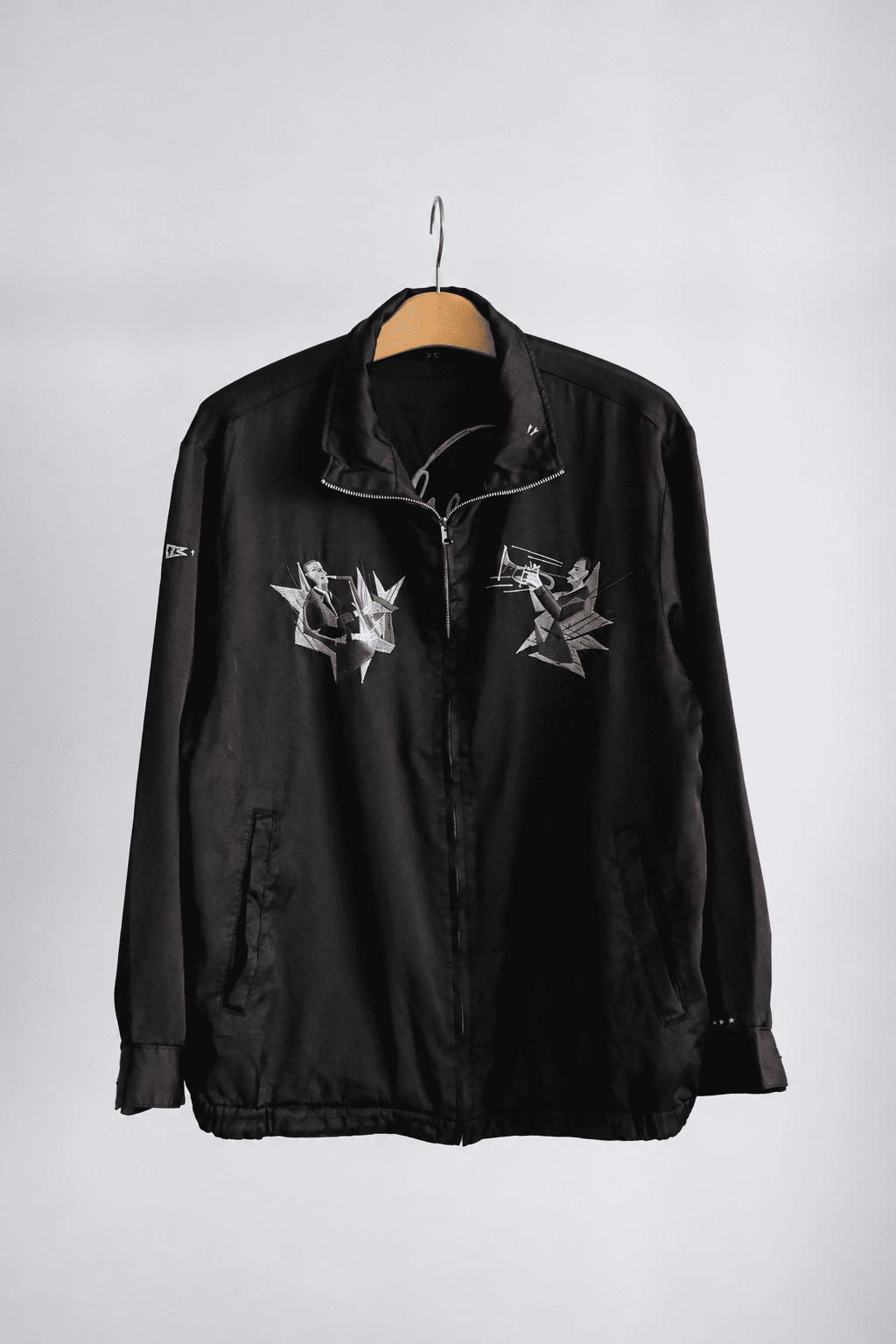 SATCHEL MOUTH ORCHESTRA REVERSIBLE ZIP UP JACKET