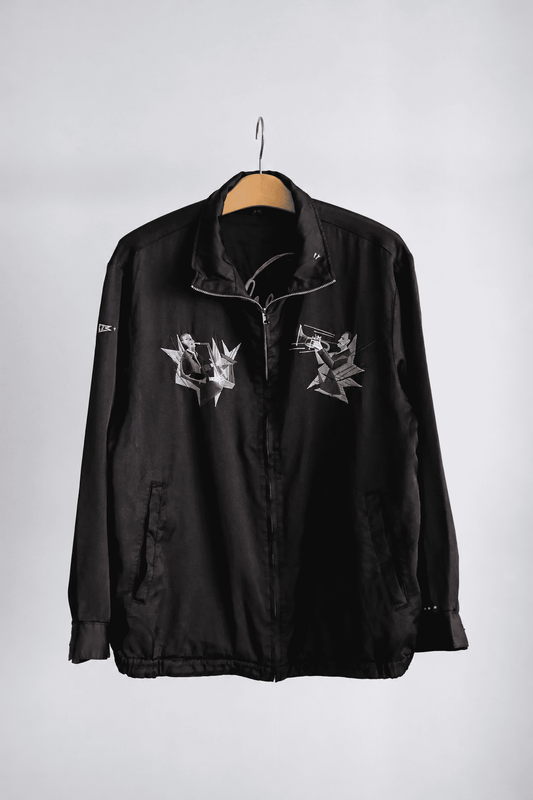 SATCHEL MOUTH ORCHESTRA REVERSIBLE ZIP UP JACKET