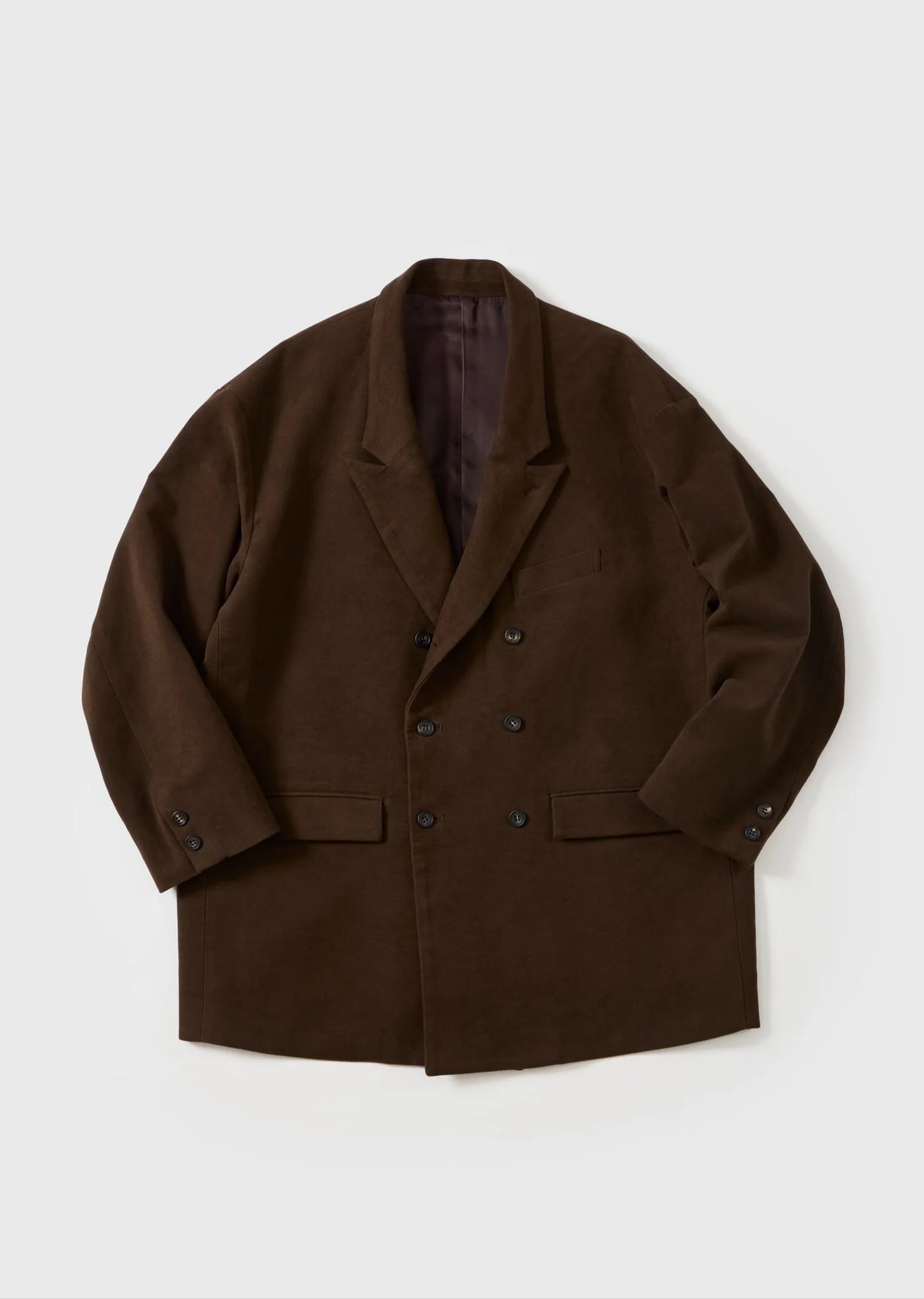【予約商品】MOLESKIN DOUBLE BREASTED JACKET