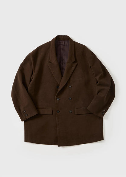 【予約商品】MOLESKIN DOUBLE BREASTED JACKET