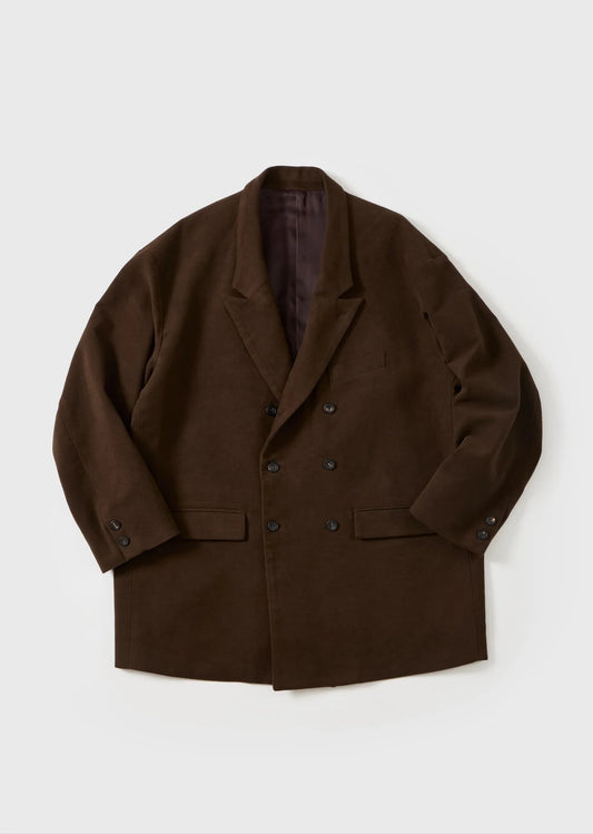 【予約商品】MOLESKIN DOUBLE BREASTED JACKET