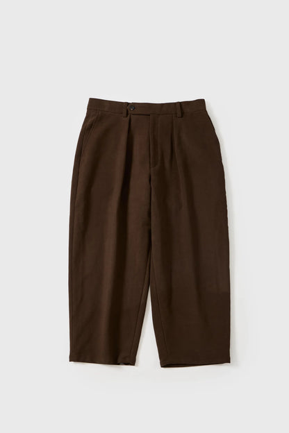 【予約商品】MOLESKIN PLEATED TROUSERS