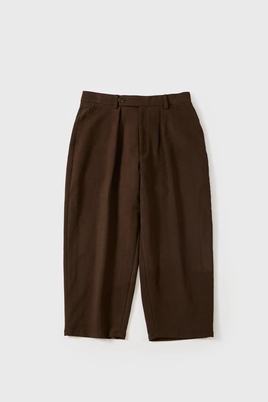 【予約商品】MOLESKIN PLEATED TROUSERS