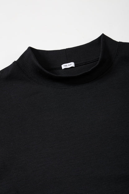 【予約商品】MERINO WOOL MOCK NECK LONG SLEEVE SHIRT